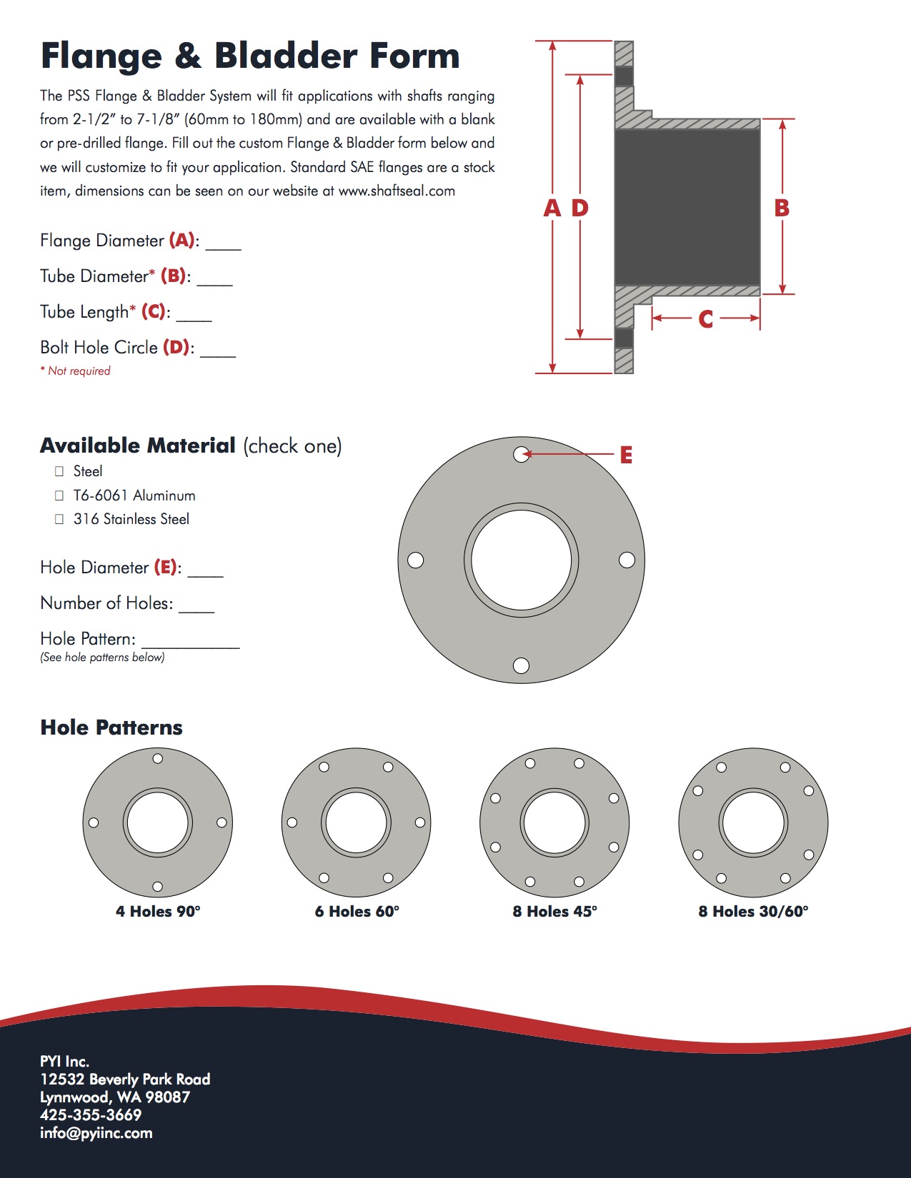 PSS Flange and Bladder, Page 2